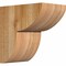 Ekena Millwork Crestline Rough Sawn Corbel, Western Red Cedar, 6"W x 10"D x 10"H COR06X10X10CRE00RWR - alternate 1